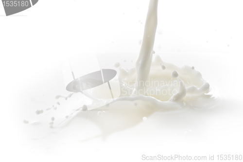 Image of milk splash