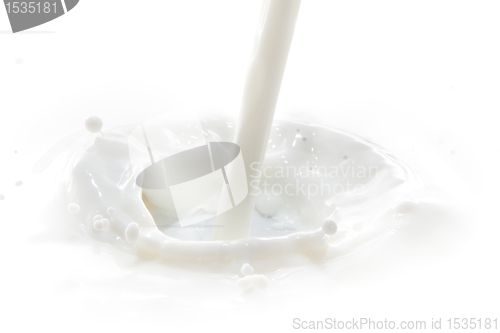 Image of milk splash