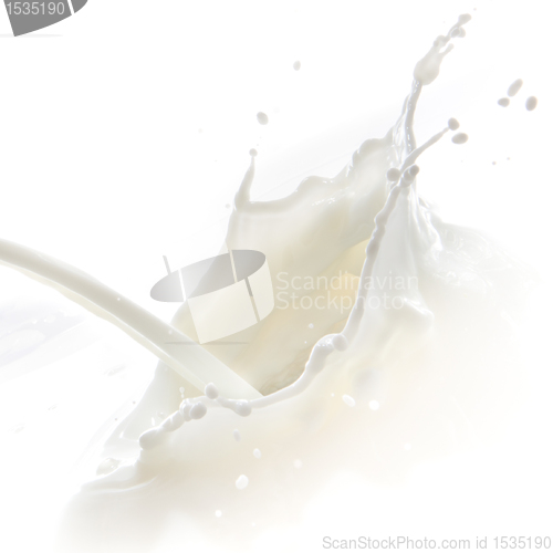 Image of milk splash