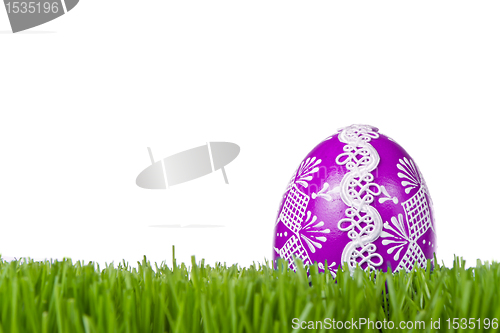 Image of easter egg in grass