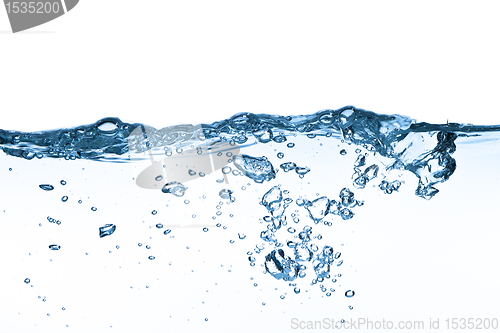 Image of water splashing