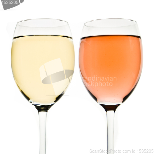 Image of two wine glasses