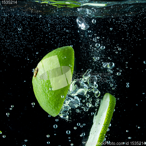 Image of fruit splash