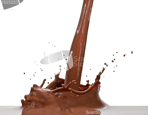 Image of chocolate splash