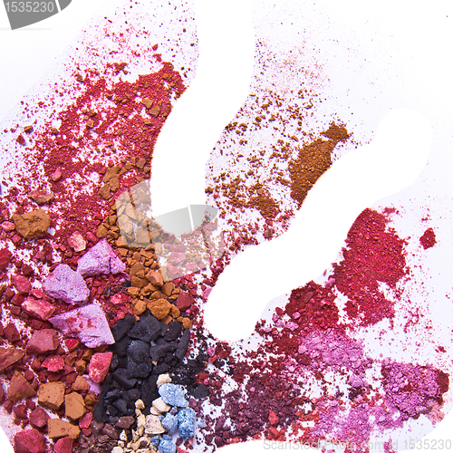 Image of crushed eyeshadow