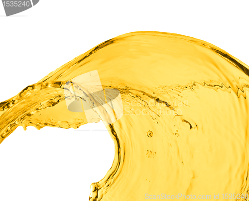 Image of orange splash