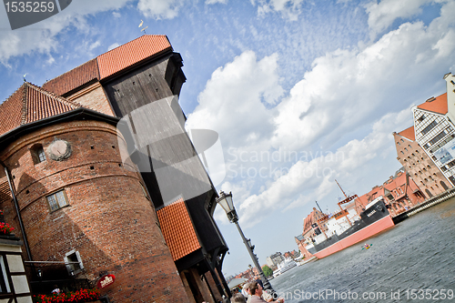 Image of historic city of Gdansk