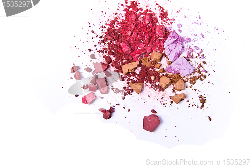 Image of crushed eyeshadow