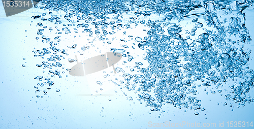Image of bubbles in water