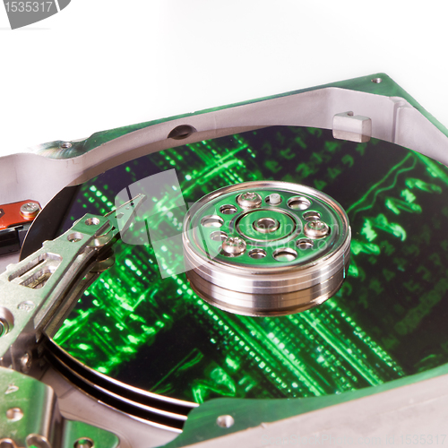 Image of hard drive internals