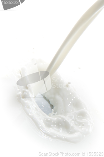 Image of milk splash