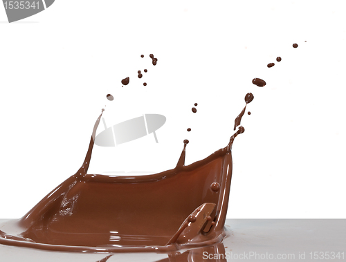 Image of chocolate splash