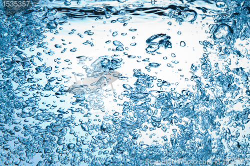 Image of bubbles in water