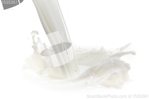 Image of milk splash