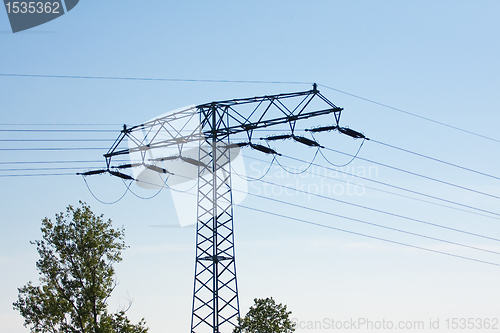 Image of electircal powerlines