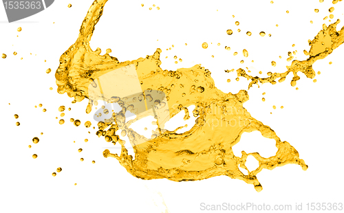 Image of orange splash