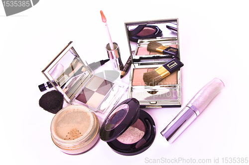 Image of makeup collection