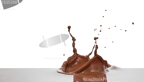 Image of chocolate splash