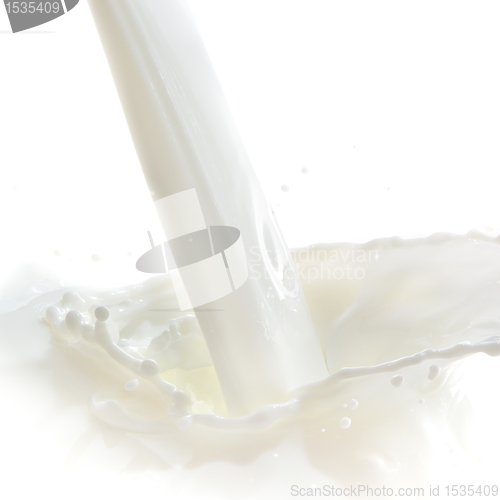 Image of milk splash