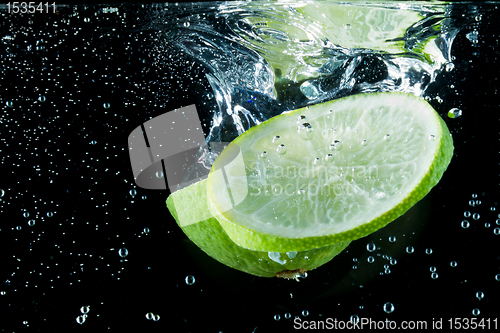 Image of fruit splash