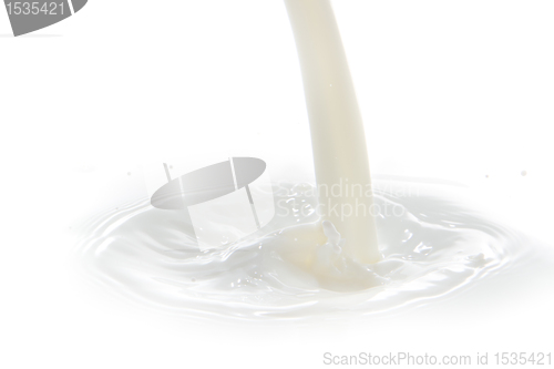 Image of milk splash