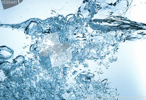 Image of bubbles in water