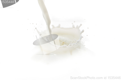 Image of milk splash