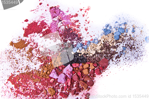 Image of crushed eyeshadow