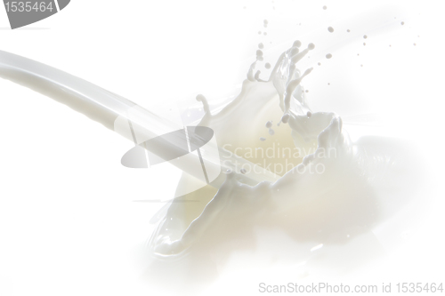 Image of milk splash