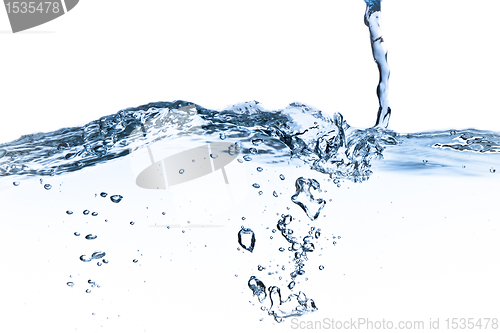 Image of water splashing