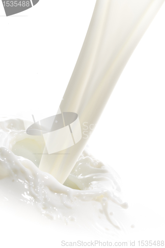 Image of milk splash