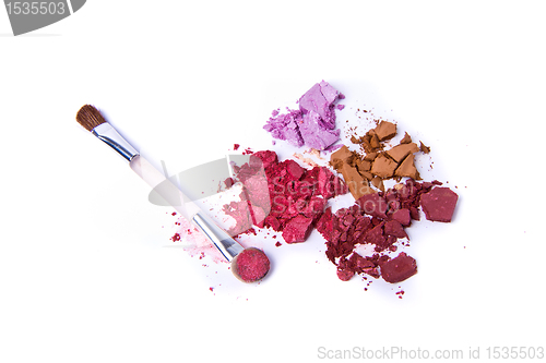 Image of crushed eyeshadow