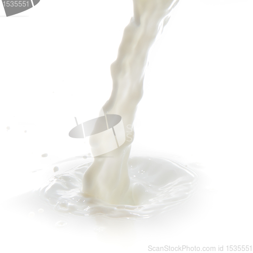 Image of milk splash