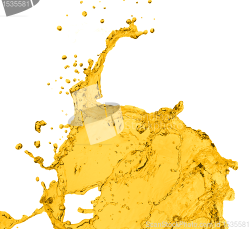 Image of orange splash