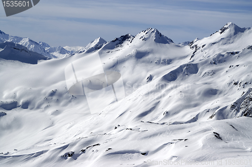 Image of Snow slopes for freeride
