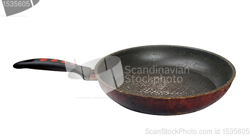 Image of Dirty old frying pan