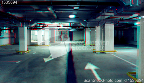 Image of Road in an underground car park