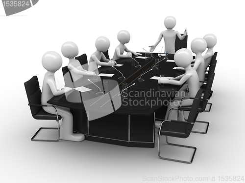 Image of Office meeting in conference room