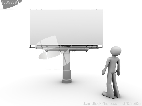 Image of 10000px bigboard copyspace front view