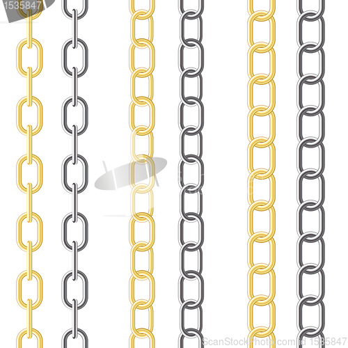 Image of metallic chain