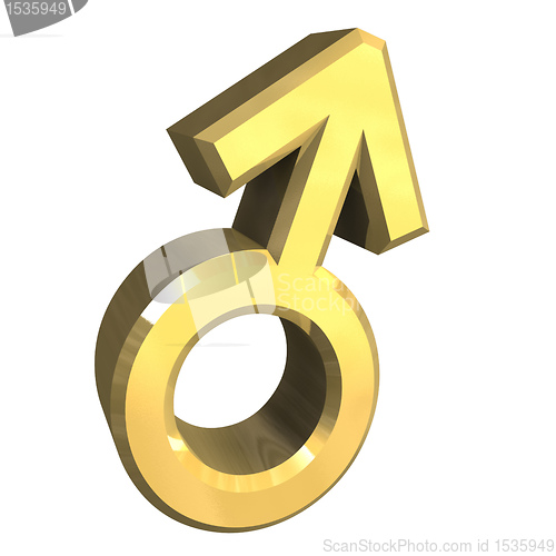 Image of Male sex symbols (3D) 