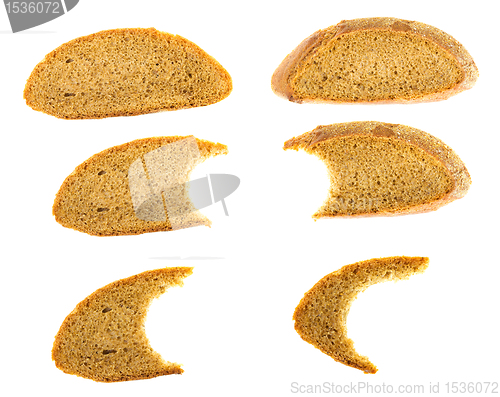 Image of The bread piece (is isolated)