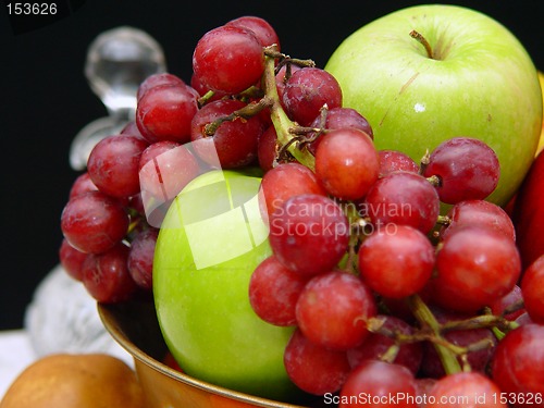 Image of Grapes and Apples