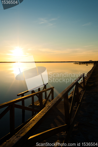 Image of Sunrise on the Mar Menor