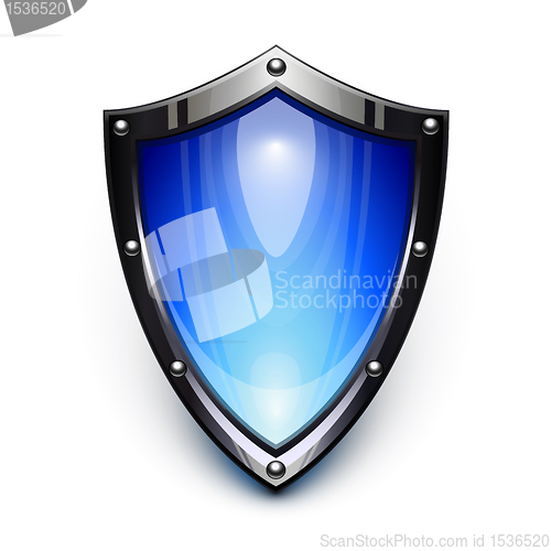 Image of Blue security shield
