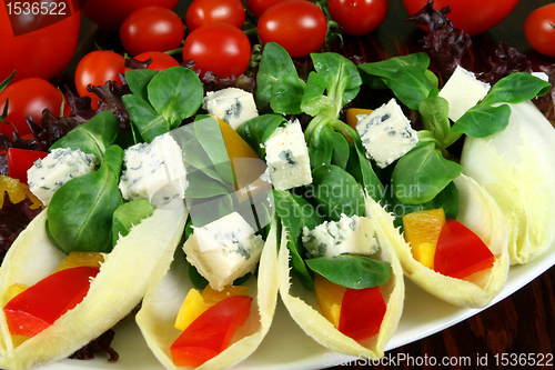 Image of Soft cheese salad
