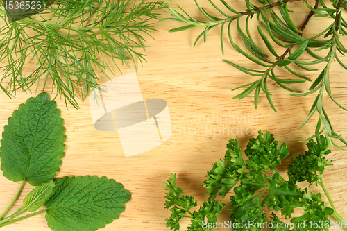 Image of Green herbs