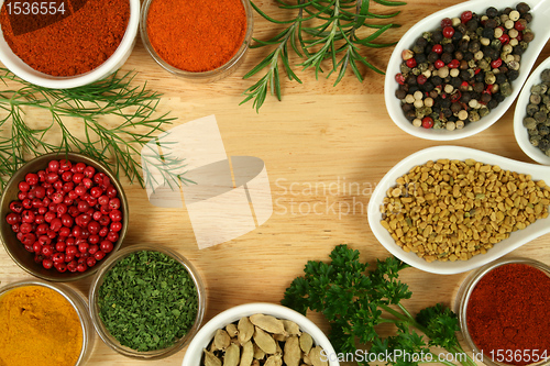 Image of Spices and herbs