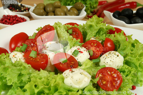 Image of Vegetarian salad.