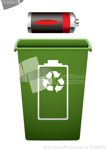 Image of Recycle battery
